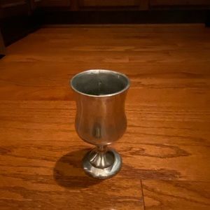 Silver Chalice Goblet